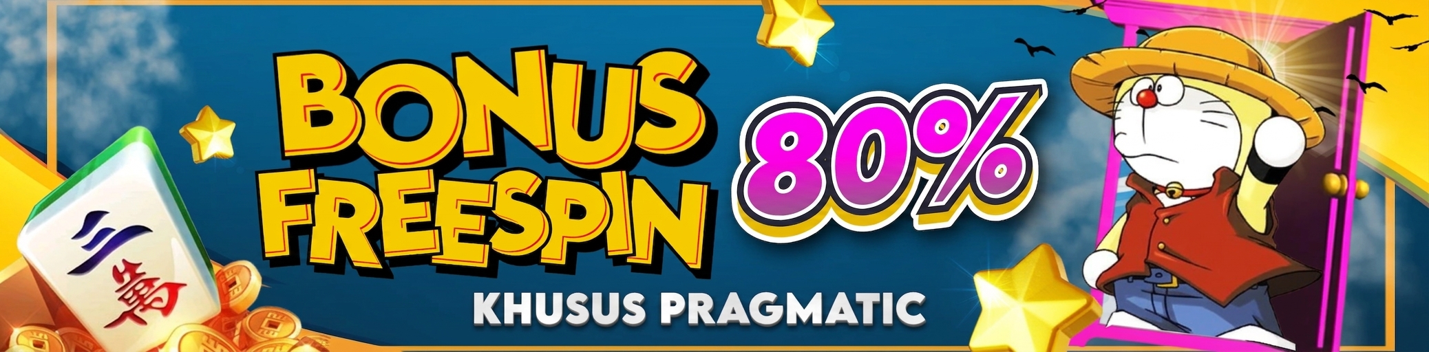 BONUS FREESPIN 80%
